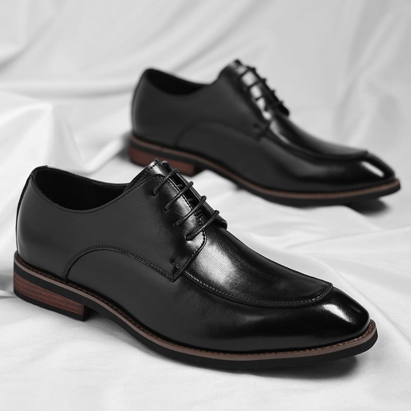 Zapatos Oxford de Piel Hombre Cordones Vestir