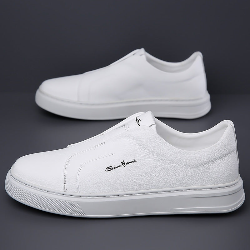 Zapatillas Slip-On de Piel Vegana Hombre Casual