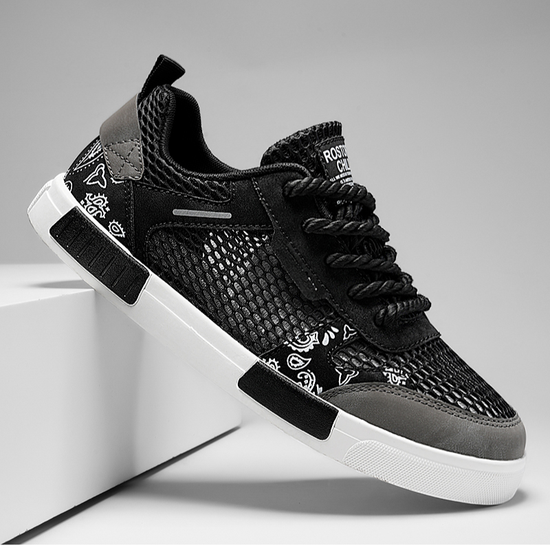 Zapatillas Chunky Hombre Malla Transpirable Streetwear