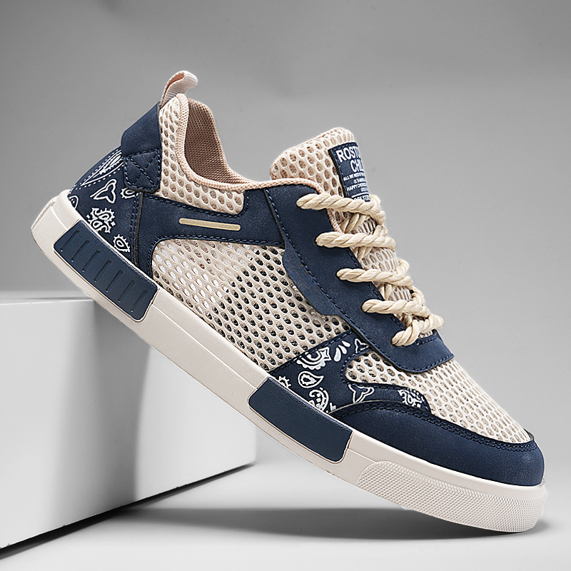 Zapatillas Chunky Hombre Malla Transpirable Streetwear