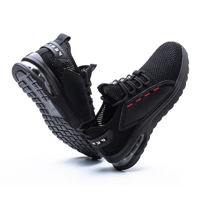 Zapatos de Trabajo Hombre Puntera Reforzada Suela Amortiguadora