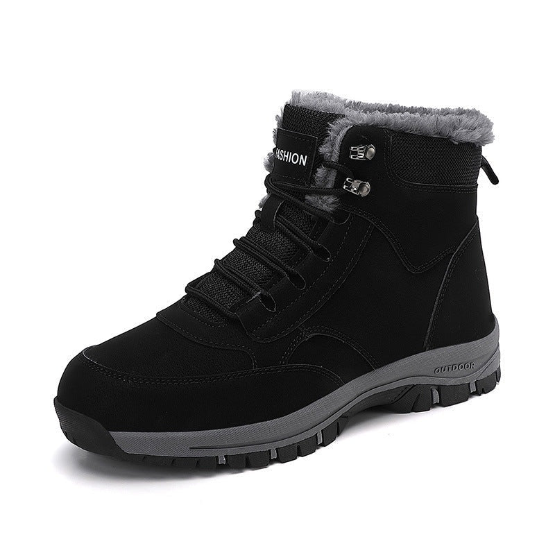 Botas de Nieve Hombre Forro Sherpa Suela Outdoor