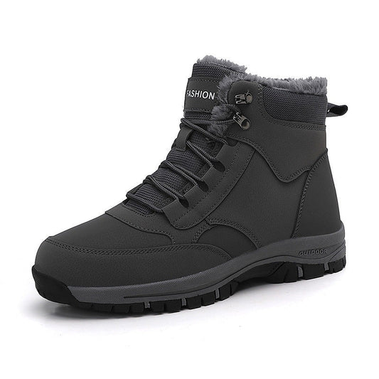 Botas de Nieve Hombre Forro Sherpa Suela Outdoor